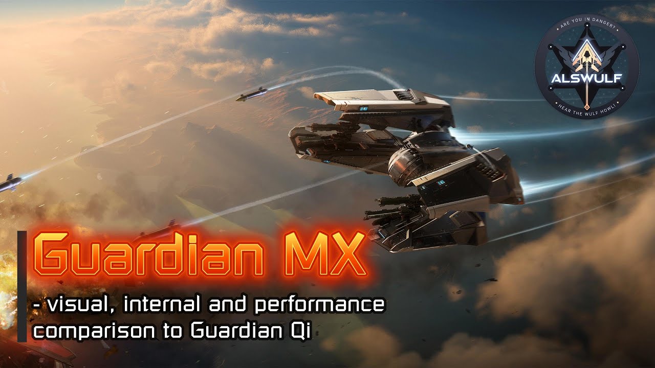 Star Citizen | Guardian MX: looks, internals and performance comparison to Guardian Qi