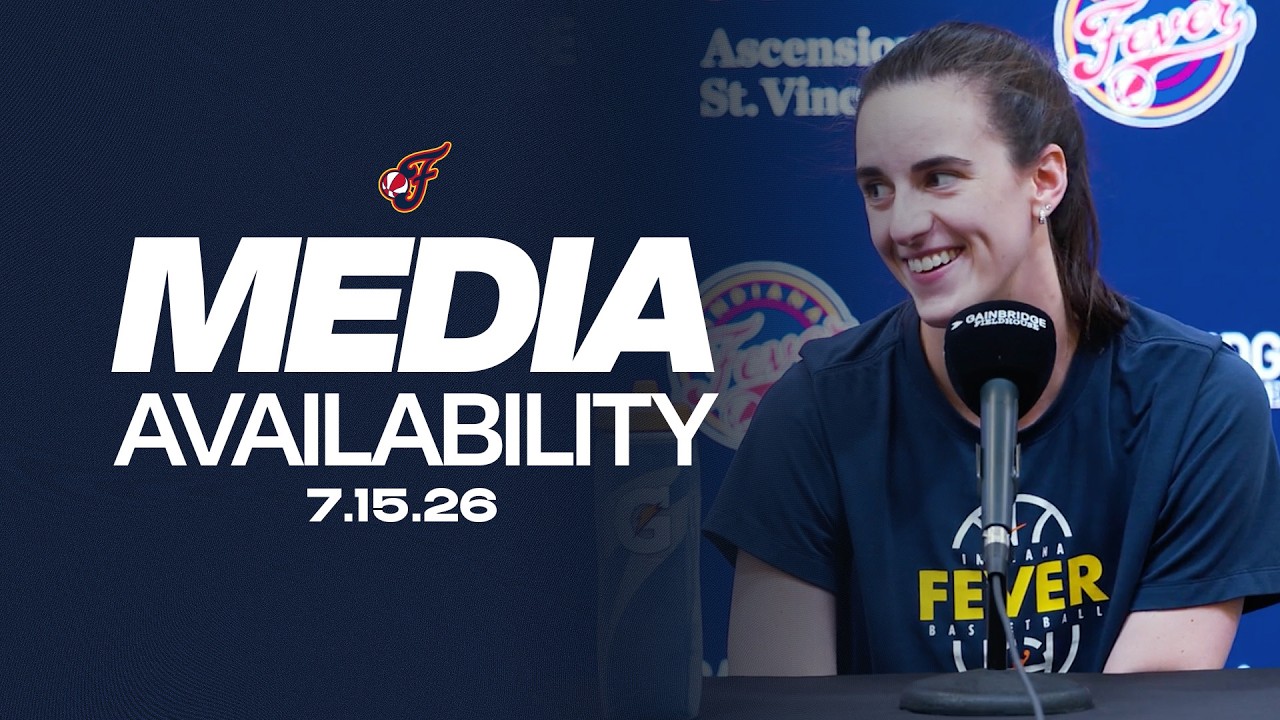 Caitlin Clark Pregame Media Availability vs. Golden State Valkyries | July 15, 2026