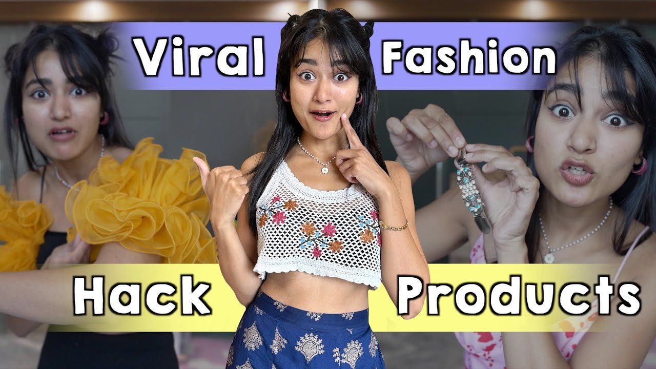 Trying Most Viral Fashion Hack Products | Do They Work?🤯