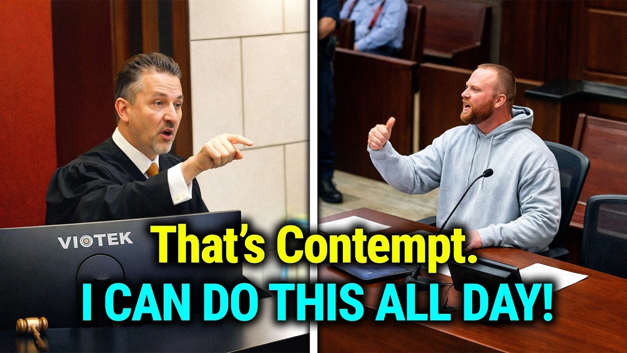 Fed-Up Judge Shuts Down Sovereign Citizen After three Contempt Warnings