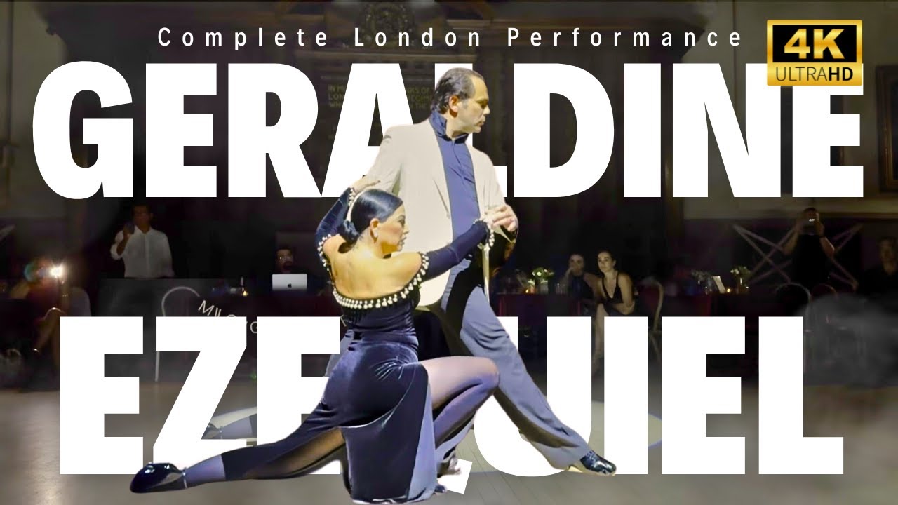 Geraldine & Ezequiel, Complete performance at Milonga Nacimiento, London 2024 (4K)