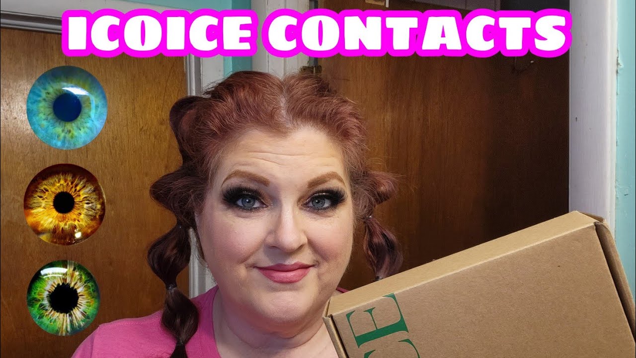 ICOICE COLORED CONTACTS | TRY ON AND REVIEW