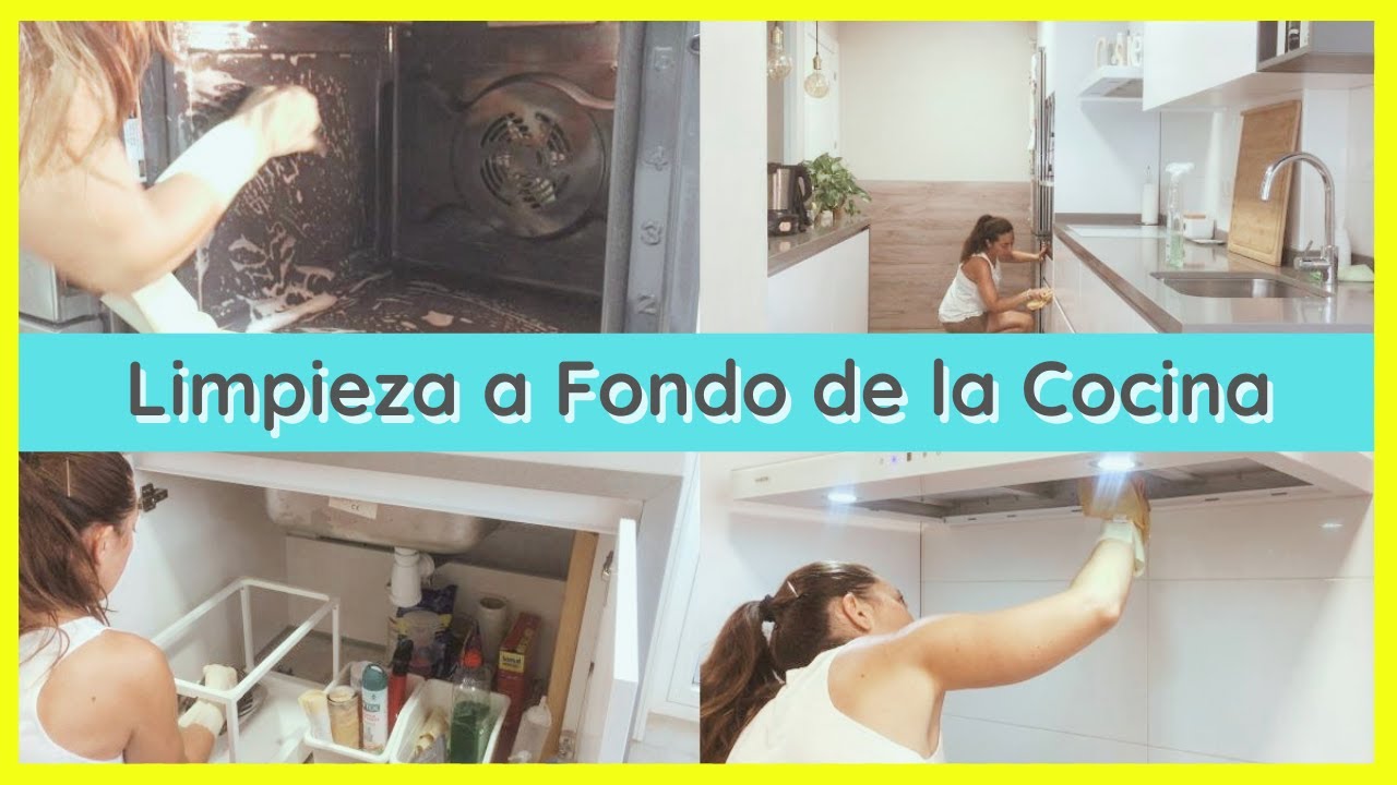🧹🧴 RUTINA DE LIMPIEZA a FONDO DE LA COCINA