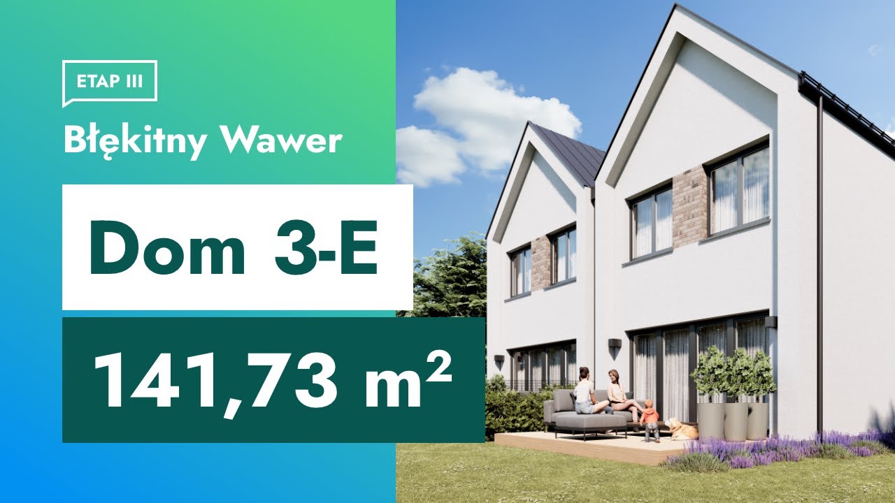 Dom 3-E | Osiedle dom&oacute;w Błękitny Wawer w Warszawie | Etap III
