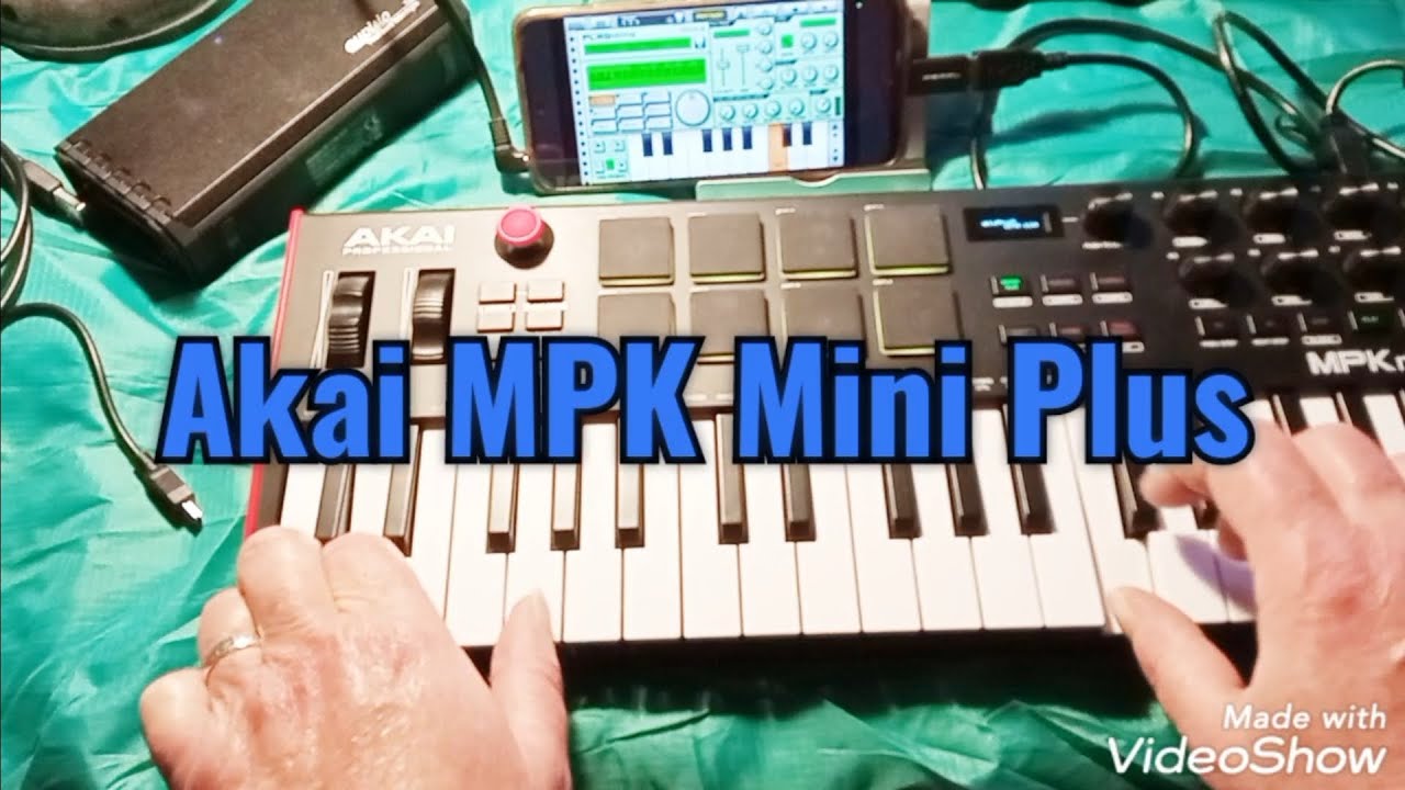 Akai MPK Mini Plus Midi Controller Grober Überblick
