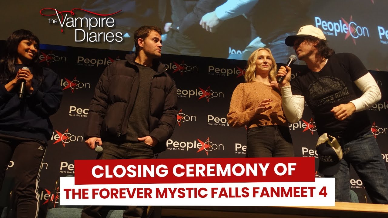 Closing ceremony of the FMFFM4 with Ian Somerhalder, Paul Wesley, Kat Graham & Candice King