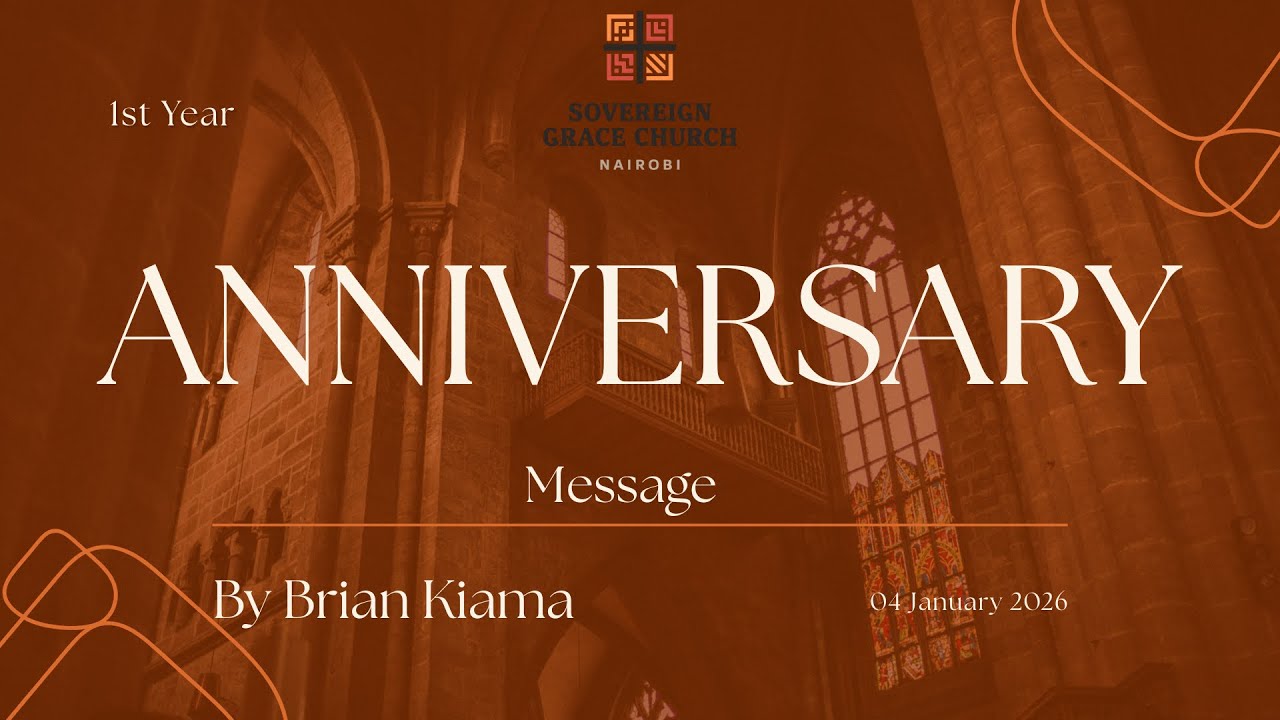 Anniversary Message By Brian Kiama