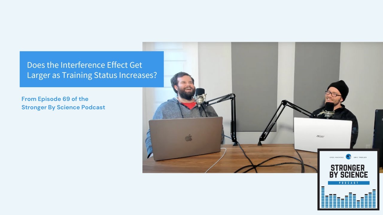 Does the Interference Effect Get Larger as Training Status Increases?