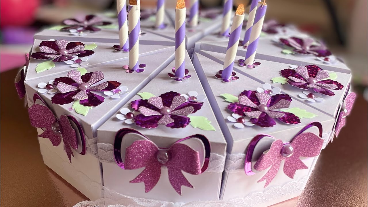 *Tuto* happy mail de l’anniversaire 🎂du mois d' Avril *scrap.gogouette*