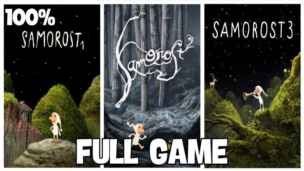 Samorost 1 2 3 100% Full Gameplay Walkthrough + All Achievements (No Commentary)