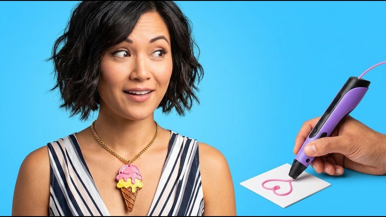 CR&Eacute;ATIONS AU STYLO 3D || Conseils, Astuces et Id&eacute;es Sympa Avec un Stylo 3D par 123 GO!