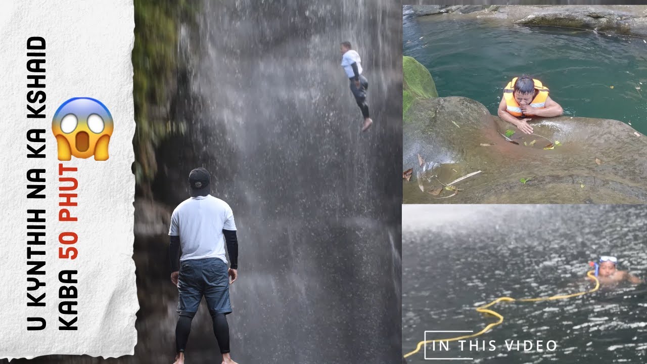 Meghalaya Cliff Jumping || 50ft+ Jump || Exploring the depth of the less Exploring Fall