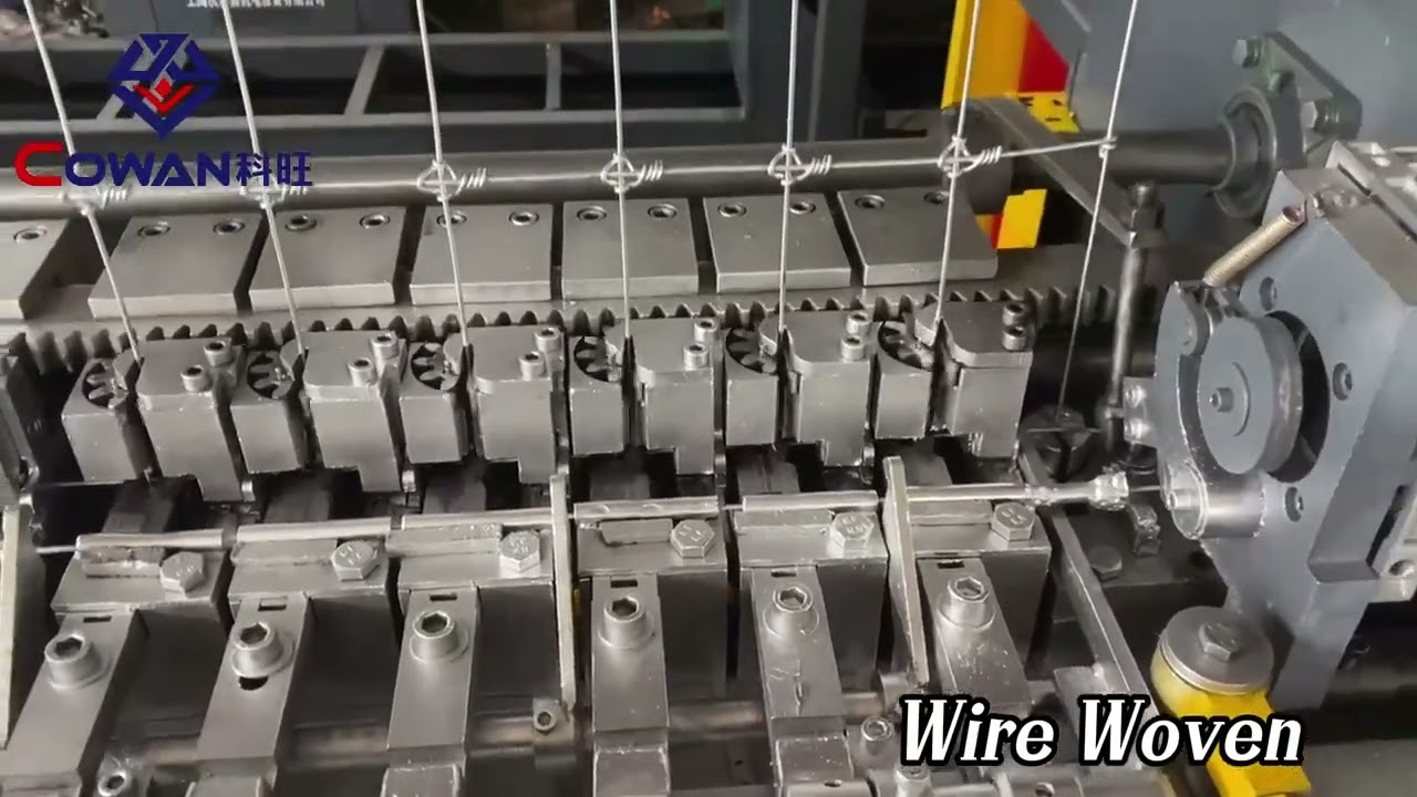 Automatic Fixed Knot Deer Fence Machine – High Speed, PLC Controlled | Cowan Machinery