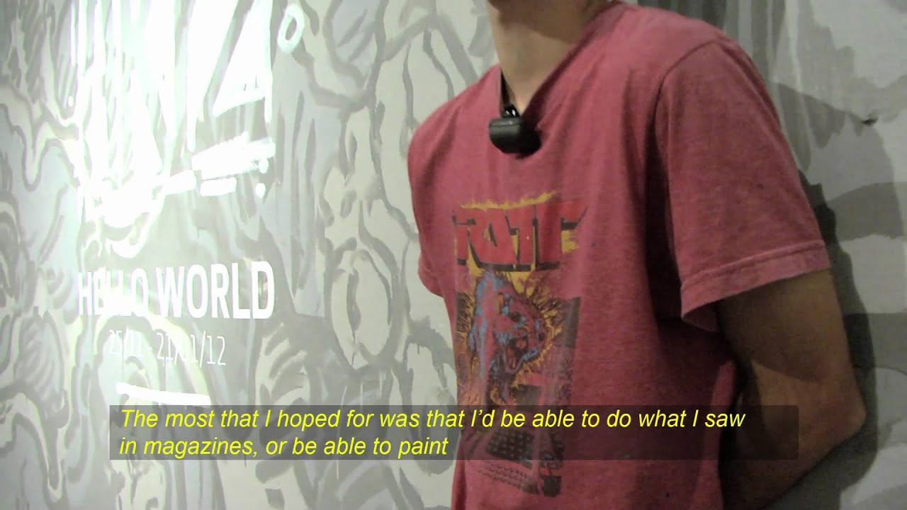 ARYZ AT MONTANA GALLERY BARCELONA