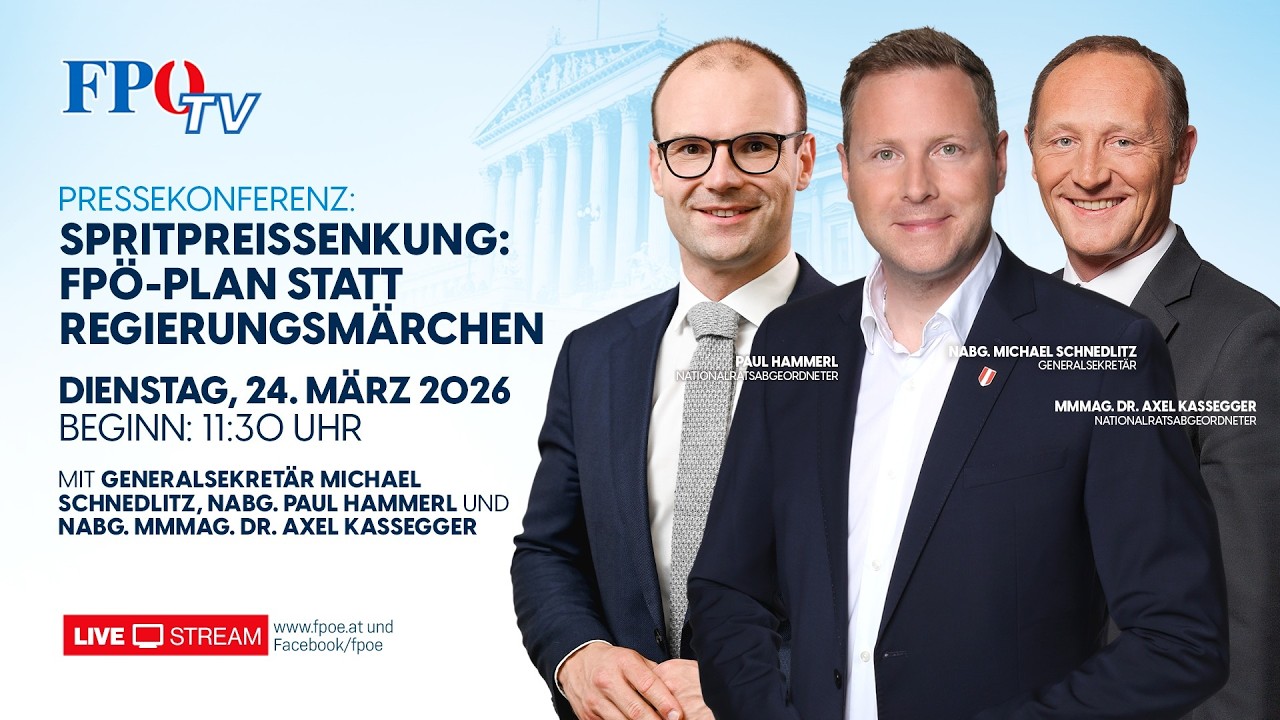 Spritpreissenkung: FP&Ouml;-Plan statt Regierungsm&auml;rchen