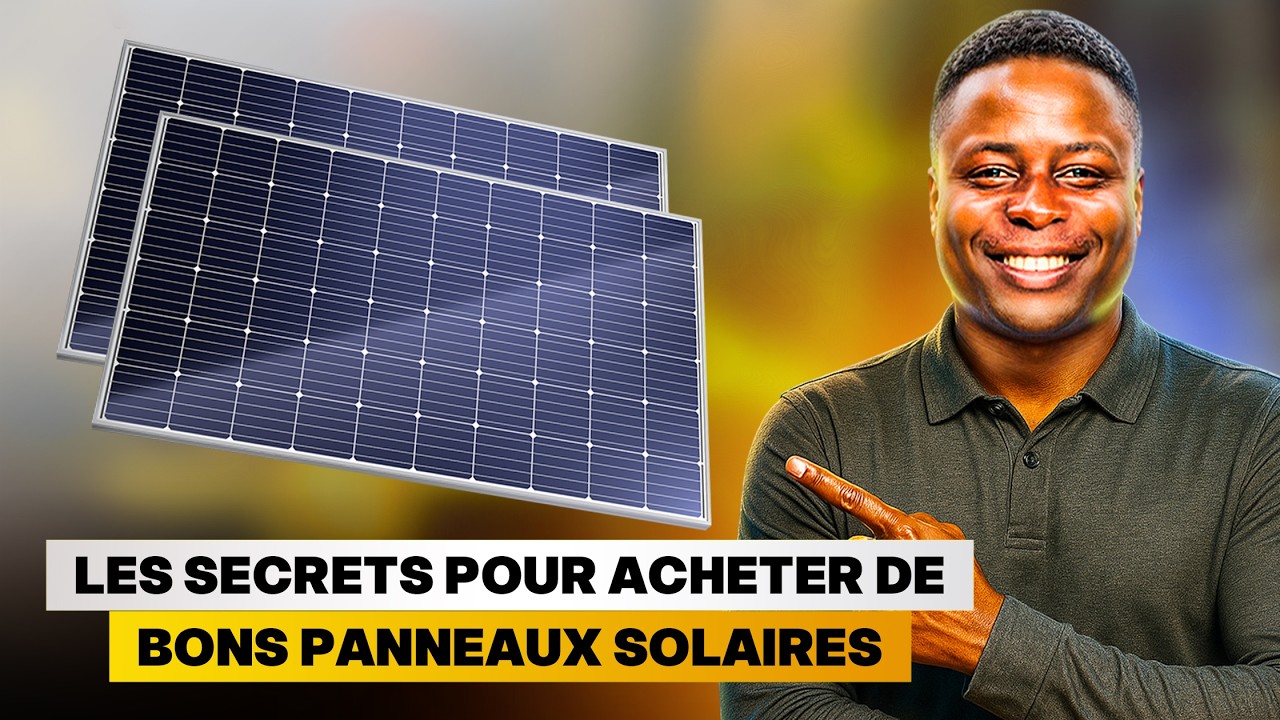 J'ai découvert des panneaux solaires avec une garantie de 30 ans en Chine.