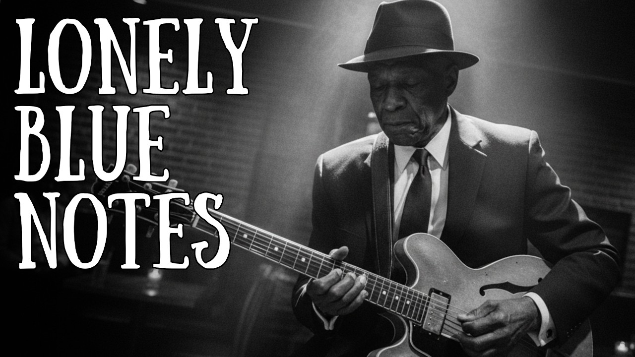 Whiskey Tears & Slow Rain 🥃 Deep Soul Guitar Night | Lonely Blue Notes Vol.01