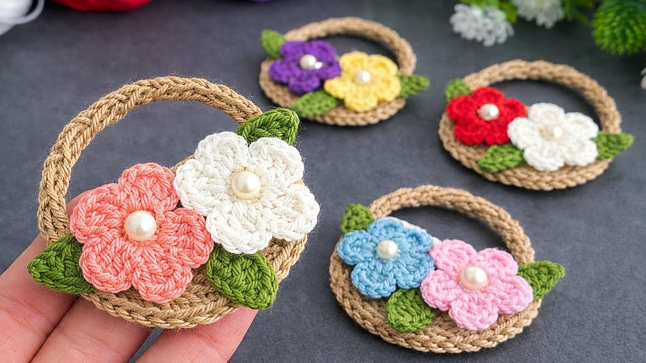💰 I made 50 in one day and I sold them all! This is the best decorative basket crochet.