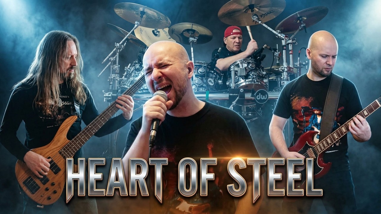 Heart Of Steel (Manowar) - cover by Ovidiu Turcu feat. Mike LePond and Octavian 