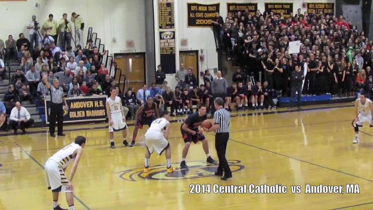 2014 Central Catholic vs Andover Basketball