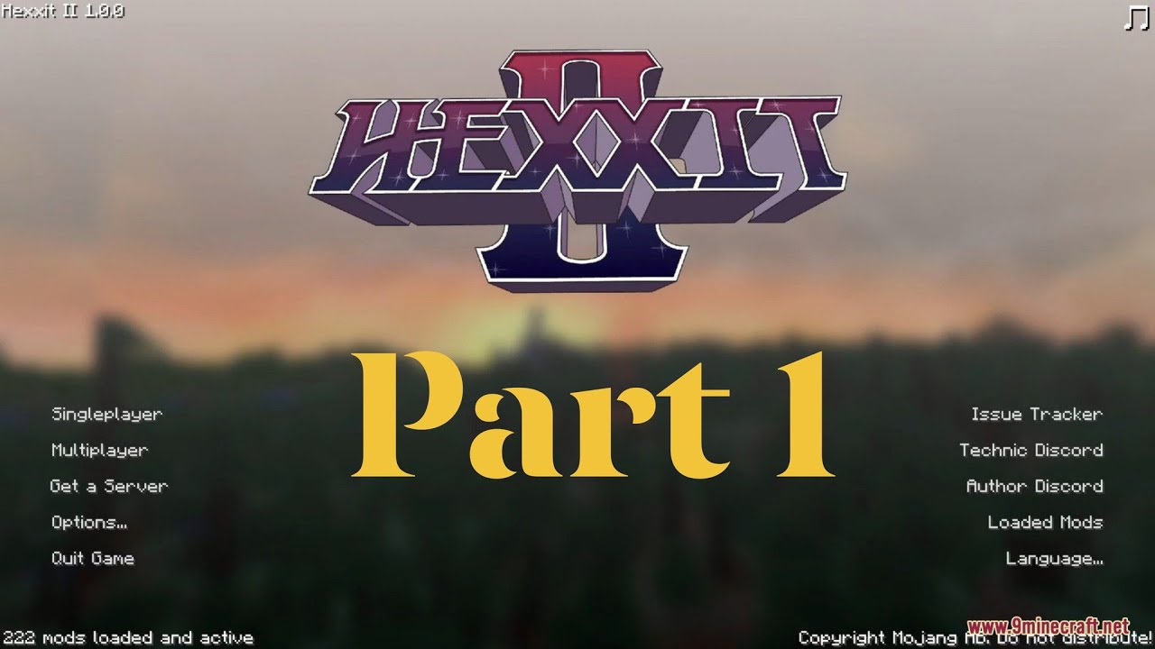 Minecraft Modded Hexxit 2, Beginners first look. Remembering the good old days