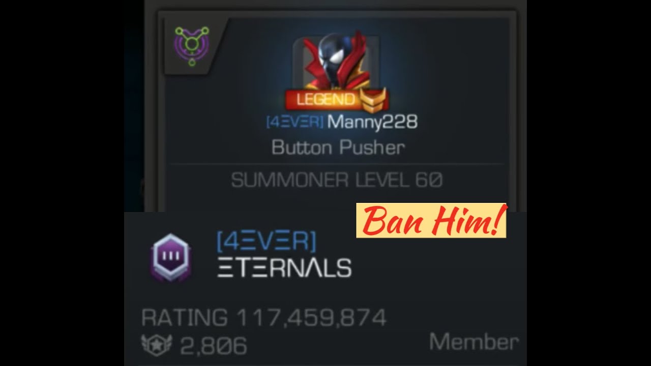 New Type of Cheater with 5 Million Rating Account