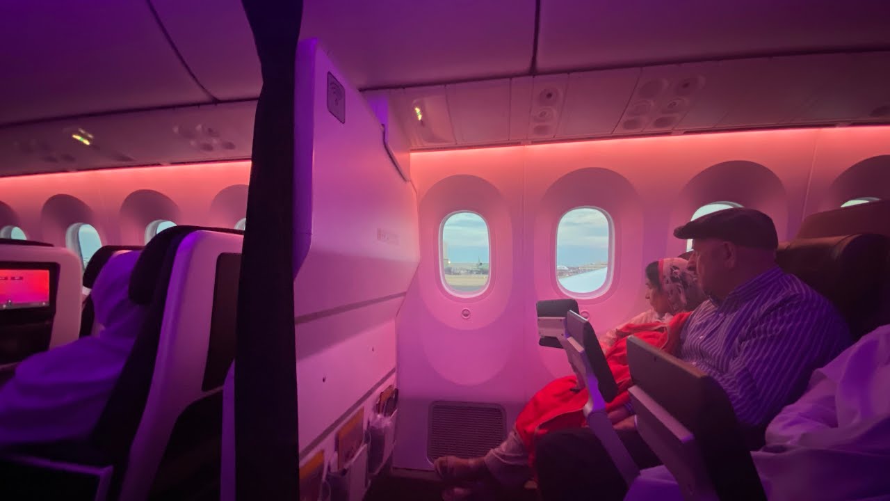 Travelling on Virgin Atlantic from London to Islamabad, a lovely food n entertainment in Economy.