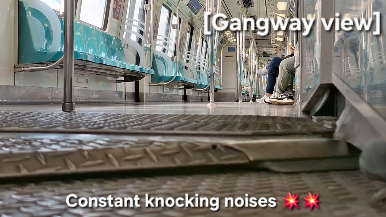 [Loud bogie noises] SMRT C151B 655/656 EW29 Joo Koon to EW30 Gul Circle