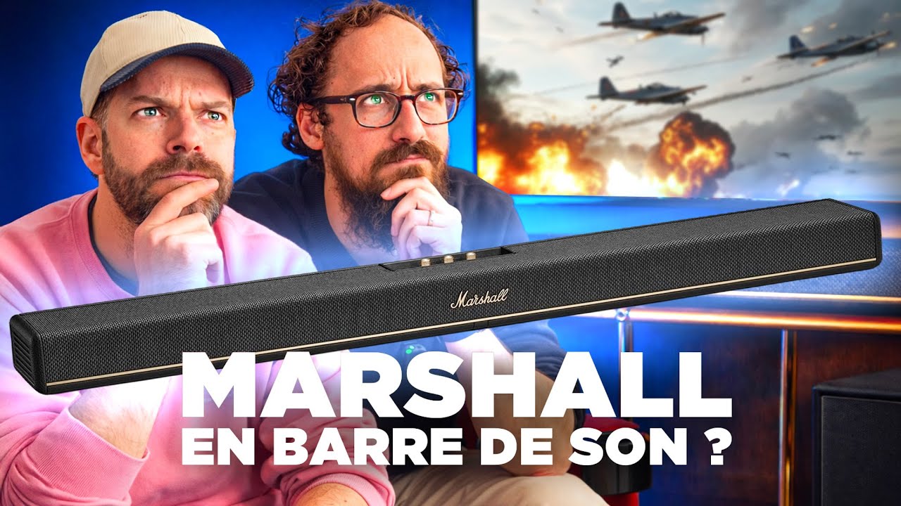Marshall en HOME CINEMA ?! TEST DES BARRES DE SON : HESTON 120, 60 & SUB
