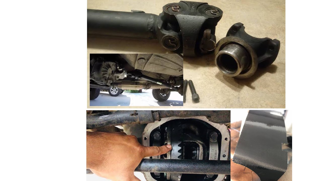 Flecha trasera doble nudo Cherokee xj y cómo sacar pasos de diferenciales con un lápiz ,