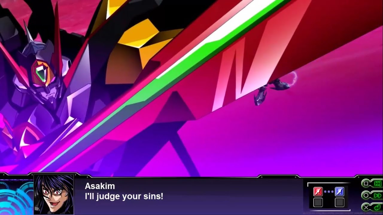 Super Robot Wars Z3: Tengoku Hen - Shurouga Sin All Attacks (English Subs)