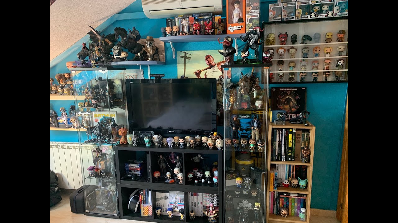 Friki Room Tour - Figuras, Funko Pop!, Cómics, Videojuegos, Manga...