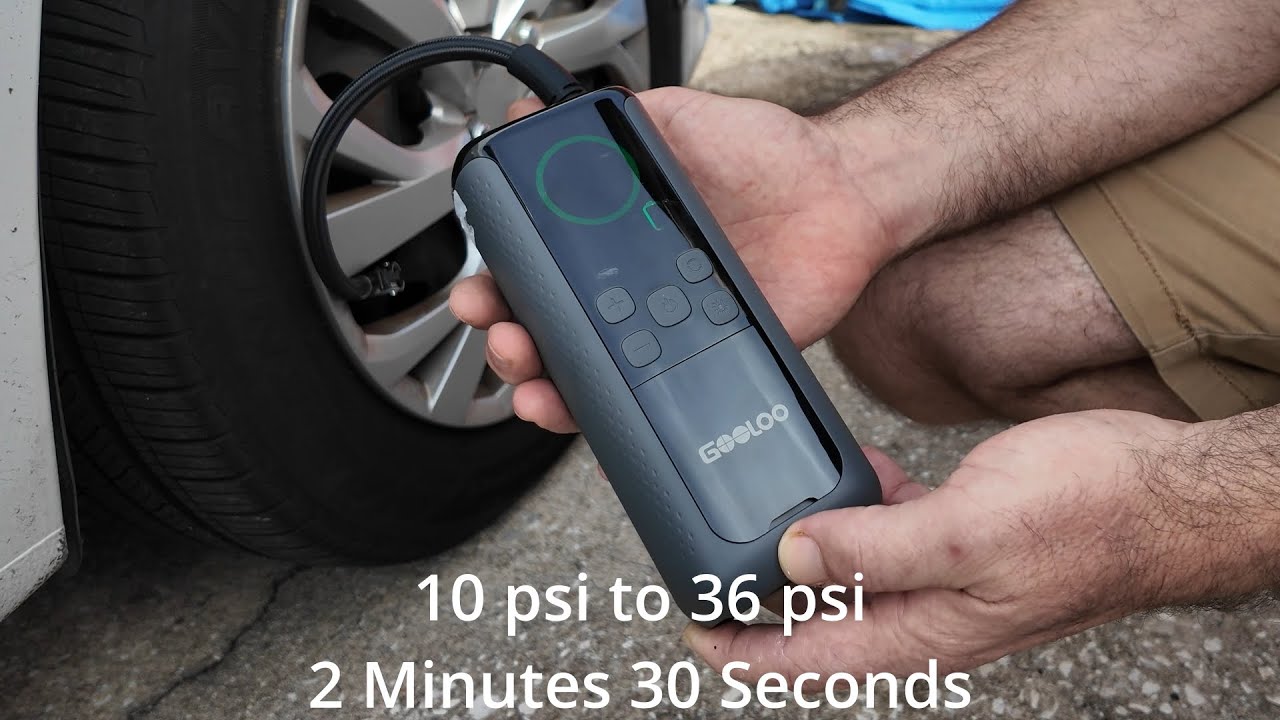 GOOLOO GT160 DUAL Tire Inflator Portable Air Compressor