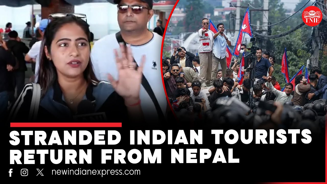 Kathmandu airport reopens; Indian tourists return from strife-torn Nepal