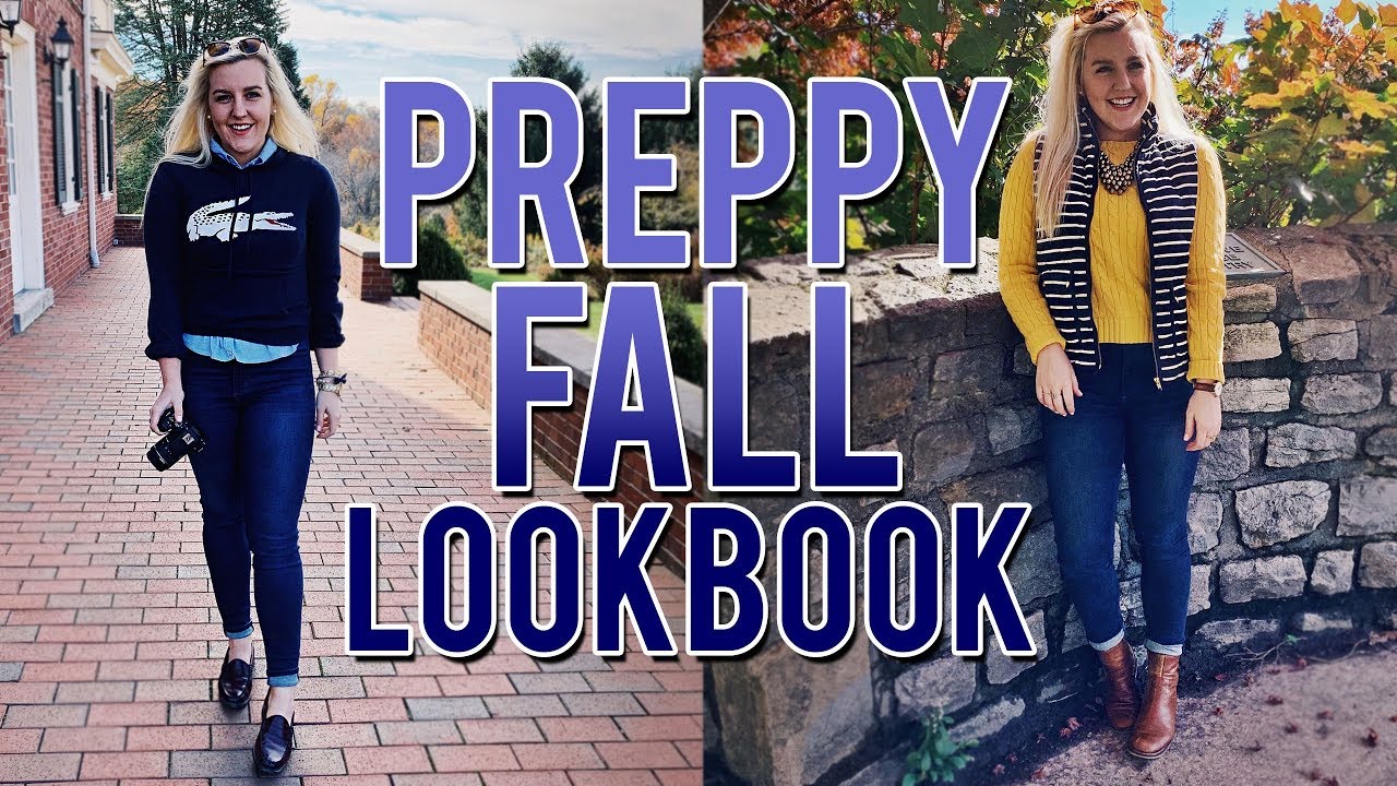PREPPY FALL LOOKBOOK // OUTFITS OF THE WEEK || Kellyprepster