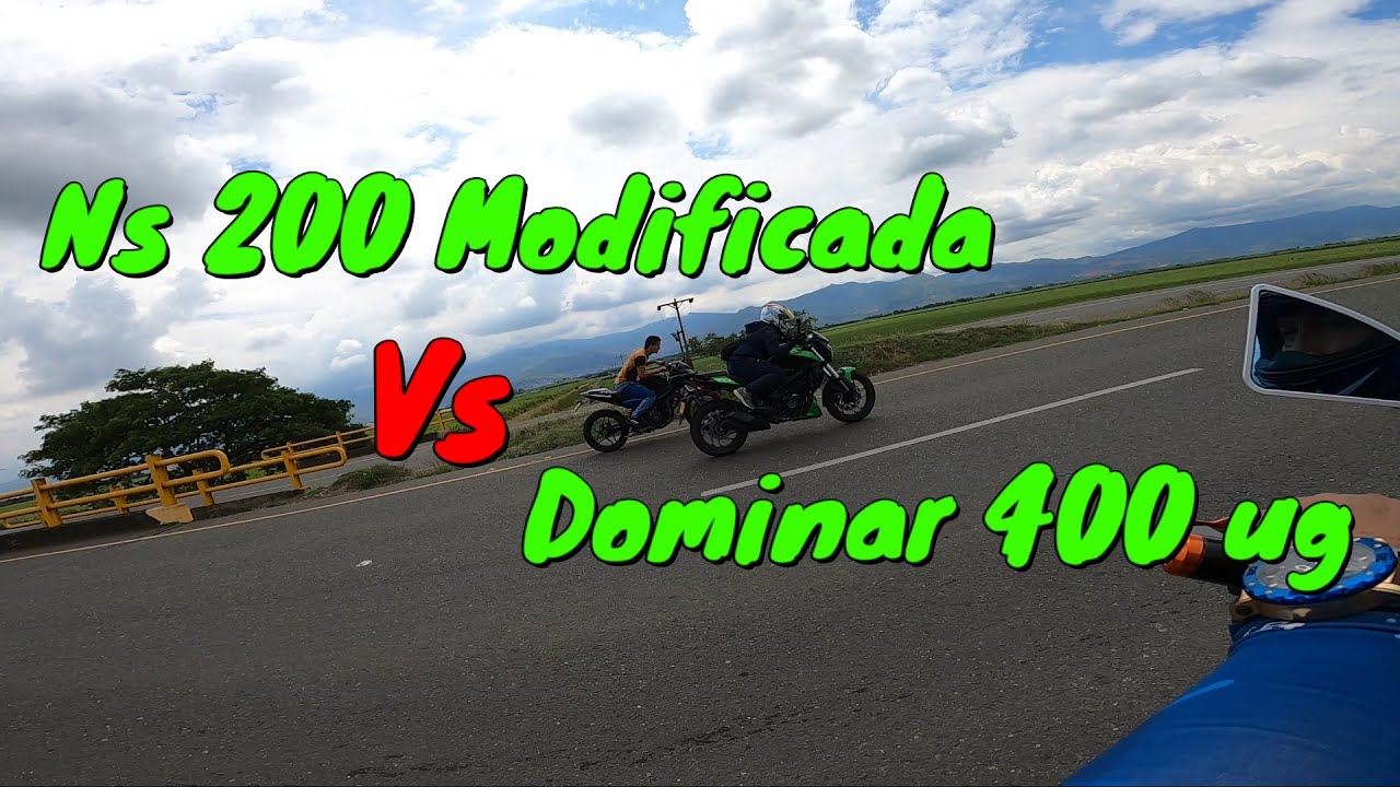 😱 La Ns 200 mas RAPIDA del VALLE? vs Dominar 400 UG & Z400 😈