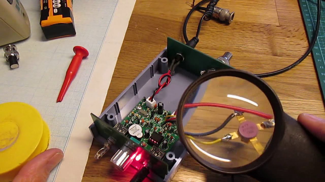 RNTH-427 0.5 Вт 7.023 МГц QRP ТЛГ трансивер PIXIE. Тест и замена транзистора S8050 на КТ913Б