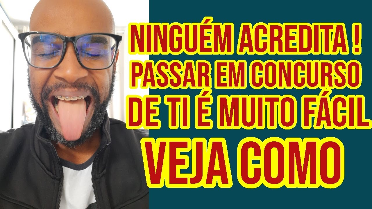 Concurso de TI 2023 quanto tempo demora para passar , como estudar e o que estudar ? MELHORES DICAS