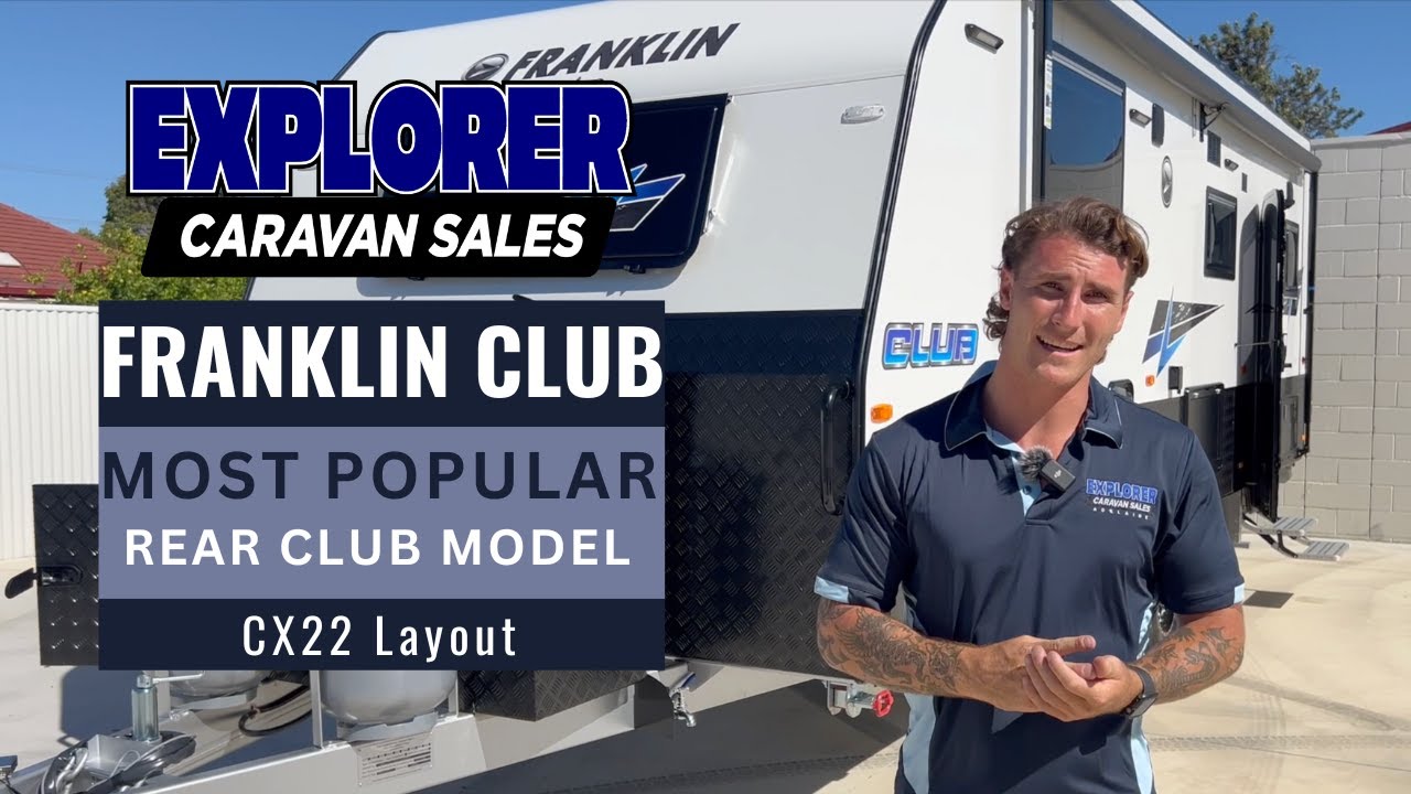 Franklin CX22 Rear Club Caravan - In Depth Walkthrough