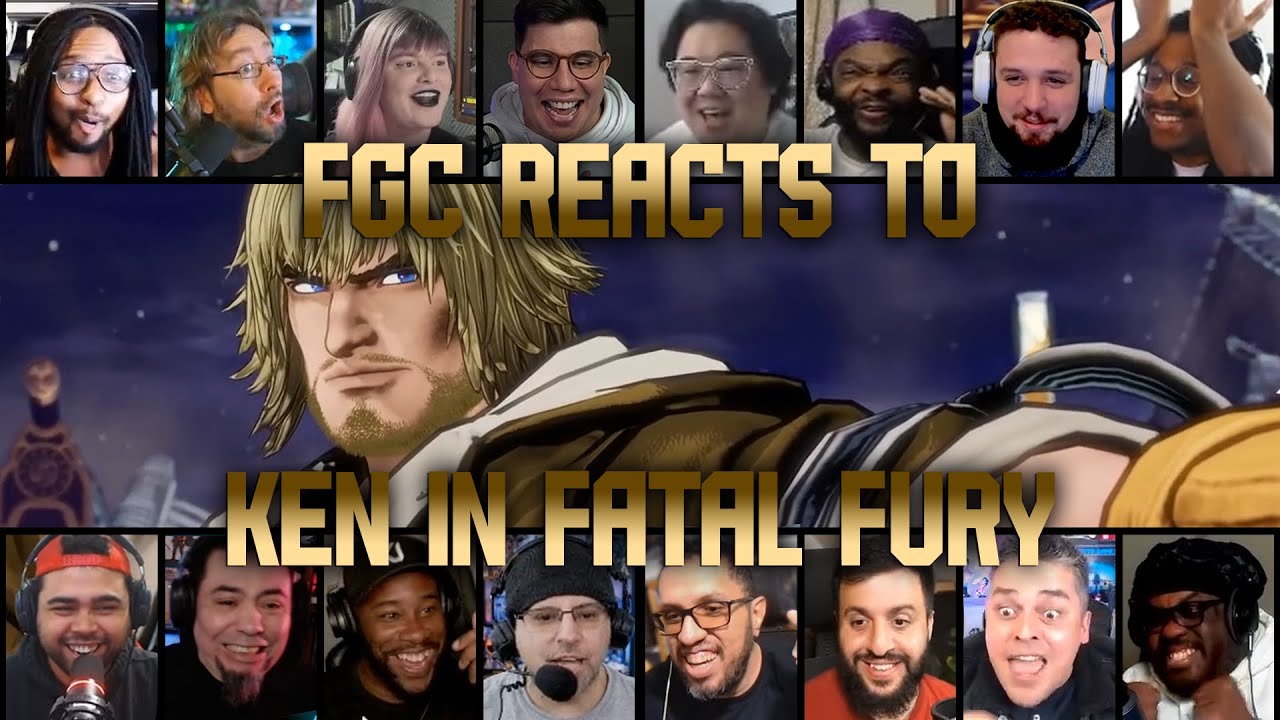 Реакция FGC на КЕНА в Fatal Fury CotW (на английском языке - СУБТИТРЫ) || Реакция на микс-трейлер
