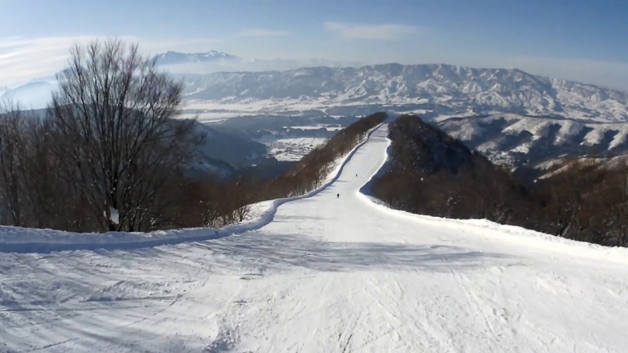 2019.01.30 野澤溫泉滑雪場毛無山滑雪 - Skyline路線