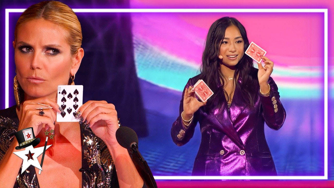 6 НЕВЕРОЯТНЫХ карточных фокусов на шоу «America's Got Talent»!