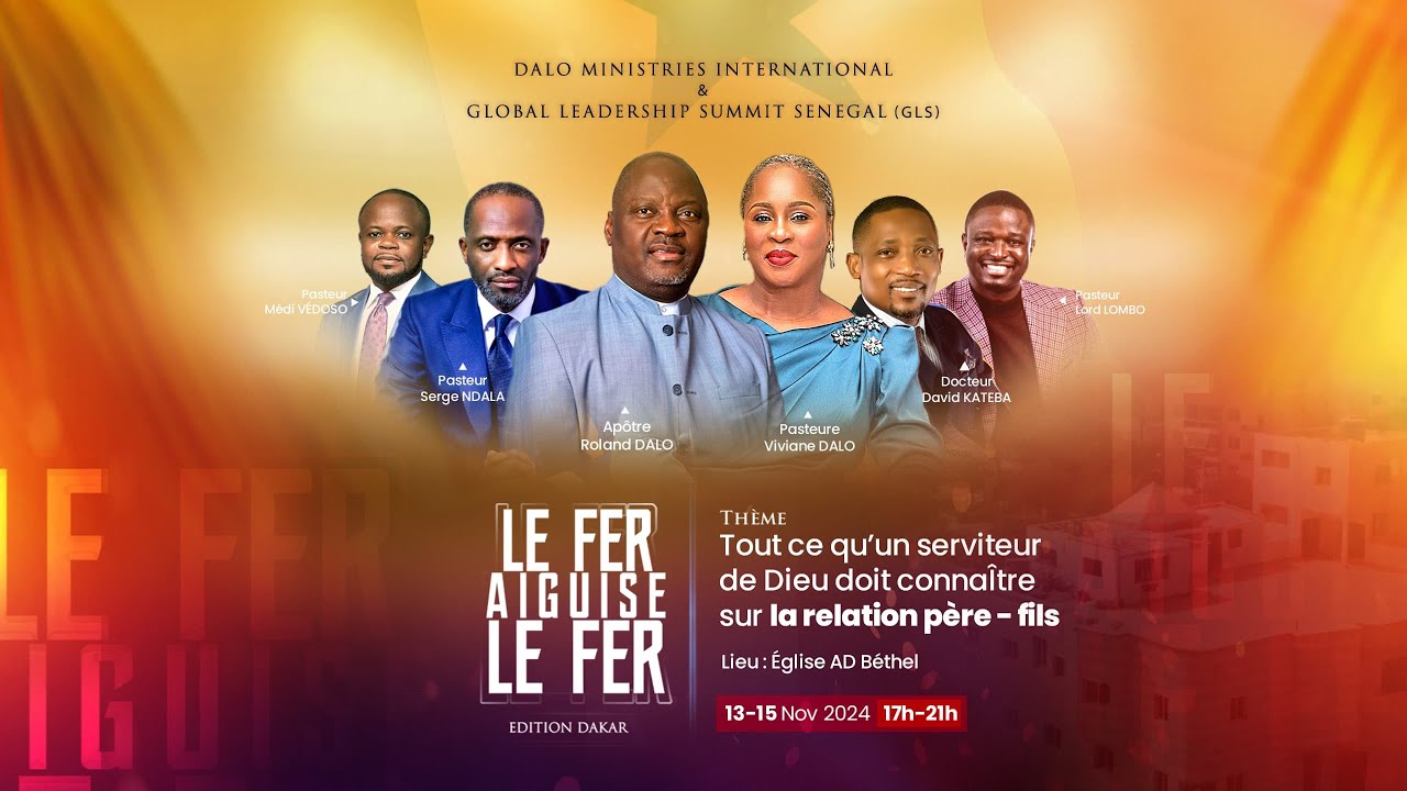 [DMI DAKAR ÉDITION - J1] : LE FER AIGUISE LE FER |Pst Lord LOMBO | Pst Medi VEDOSO | Dr David KATEBA