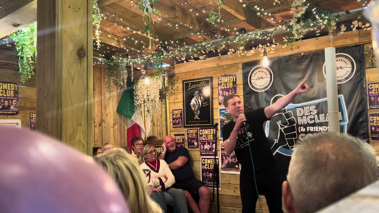 Craig Scott - Full set @ Des McLean & Friends, Comedy Sauna, August 2024 (10 min set)