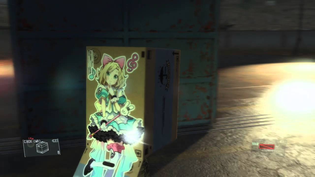 METAL GEAR SOLID V: it's just a box. . .?