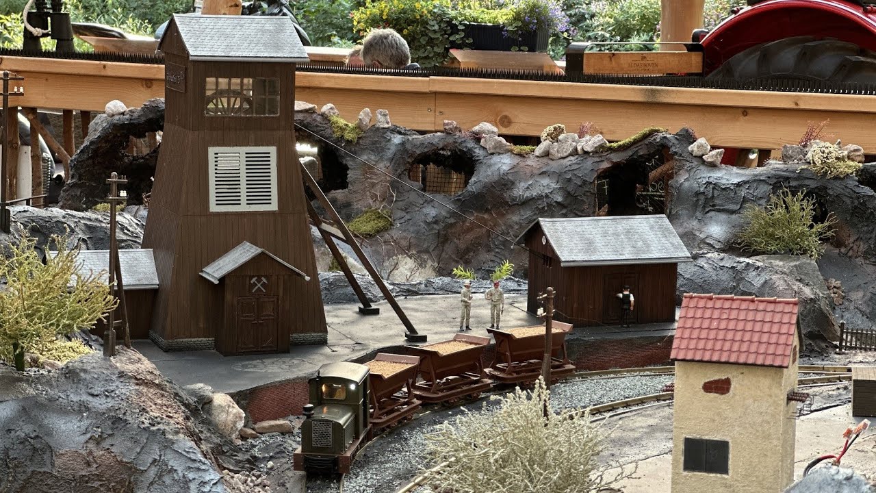 LGB Gartenbahn Fichtenexpress - Folge #22 neuer Anlagenteil Bergwerk