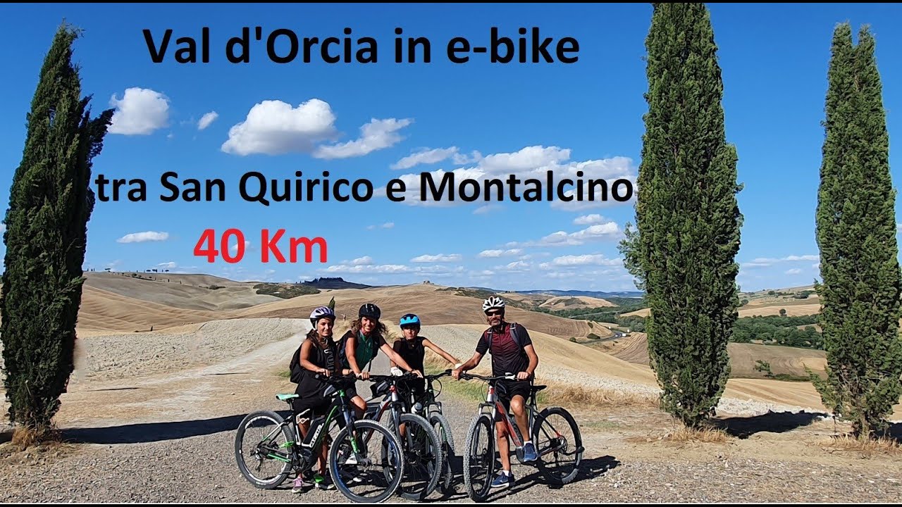 EROICA Val d'Orcia in MTB tra San Quirico e Montalcino - Toscana Giorno 1 di 2. Italy travel