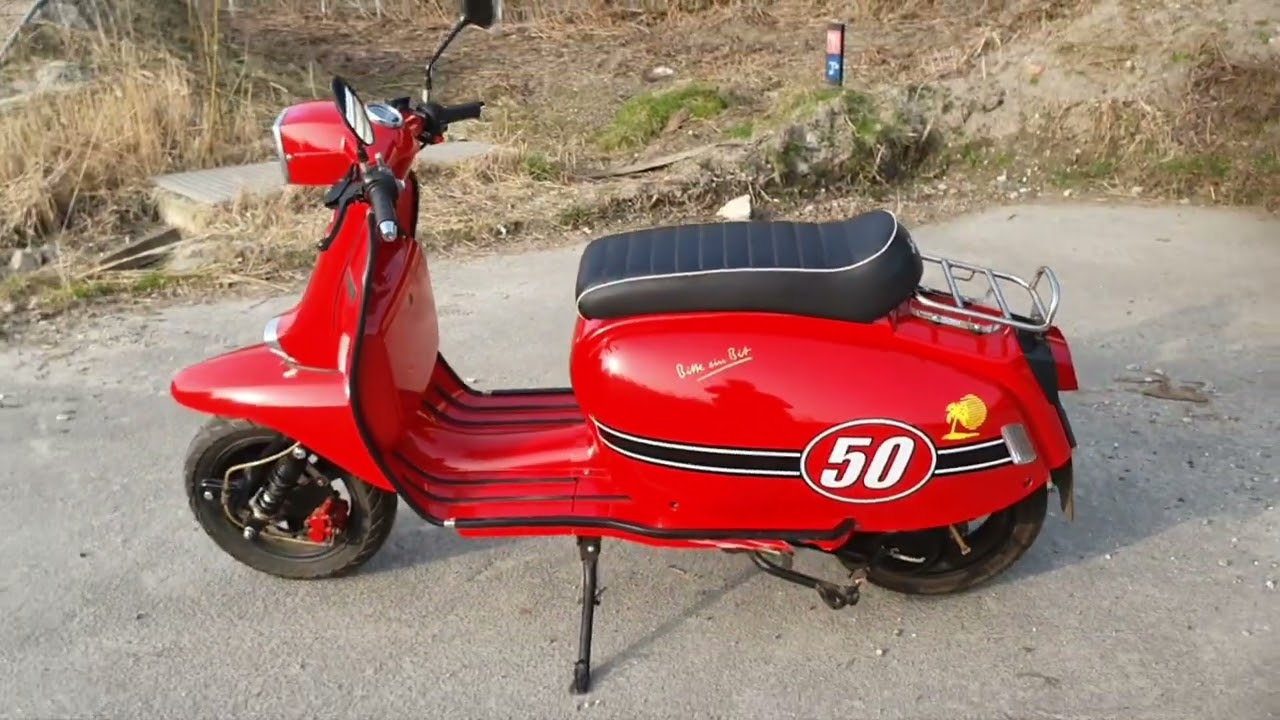 Scomadi LT50 Top speed & walk around