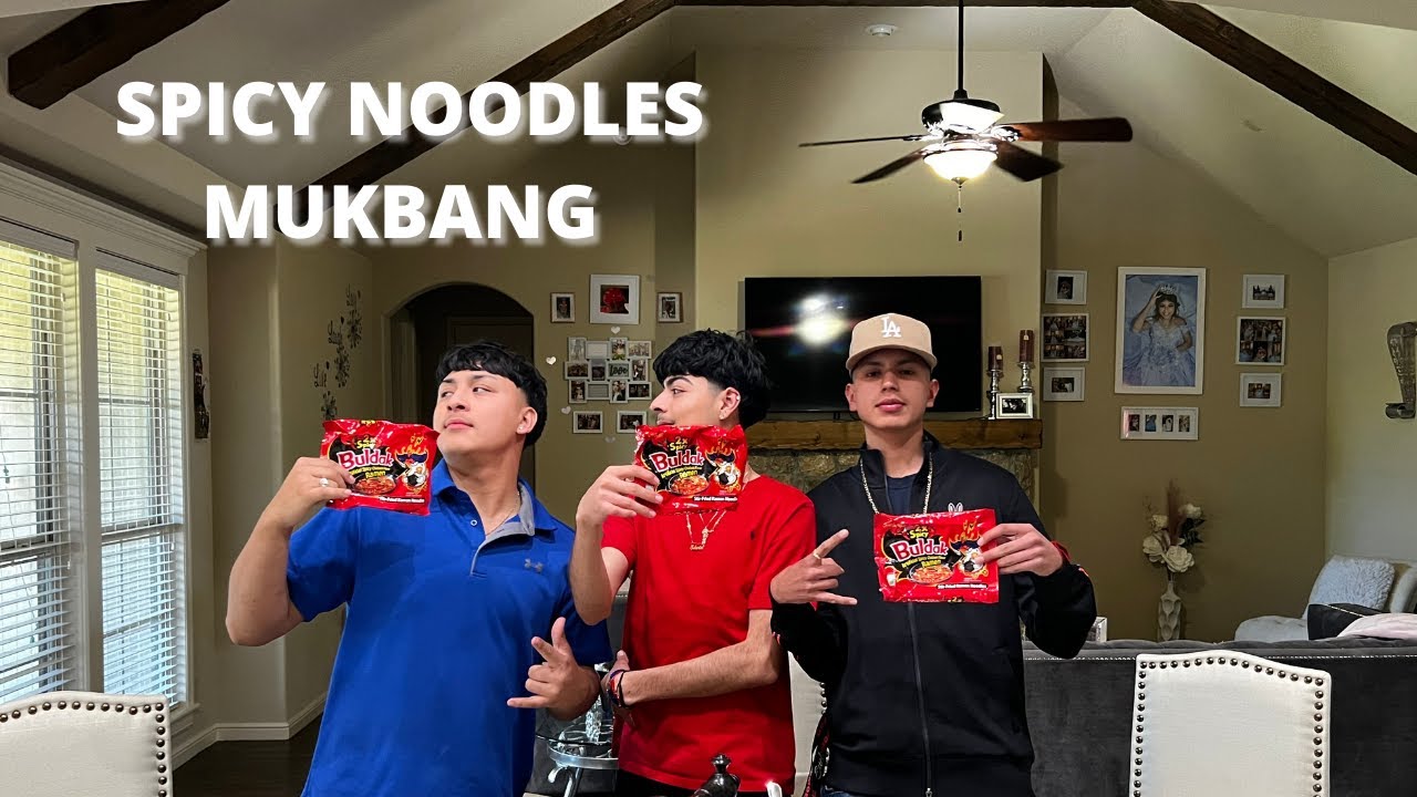 SPICY NOODLES MUKBANG/ EDWIN LOPEZ