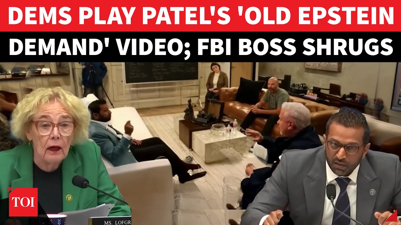 Kash Patel EXPLODES After Dems Play His Epstein Video In U.S. House | WATCH
